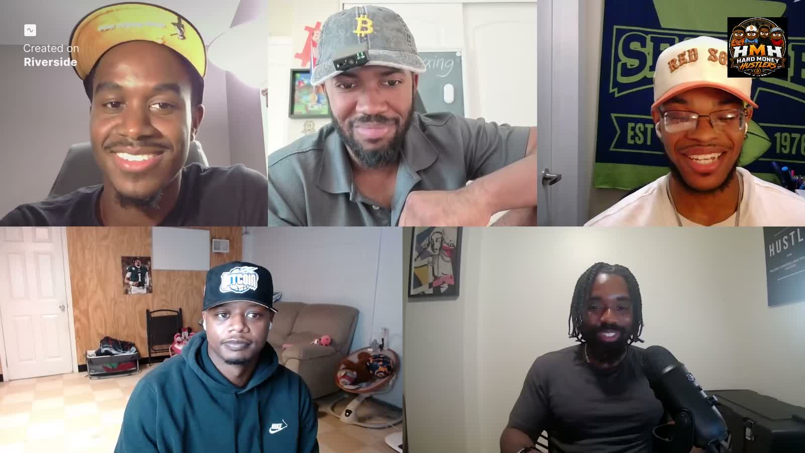 Participants in the HMH conversation about Gen Z, Bitcoin and the American Dream